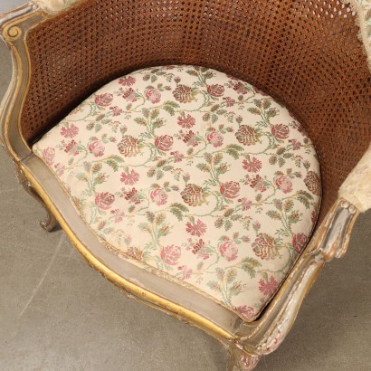 Pair of Rococo Style Armchairs