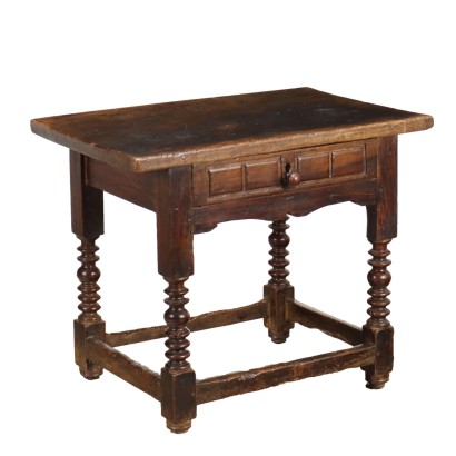 Table Basse baroque en noyer