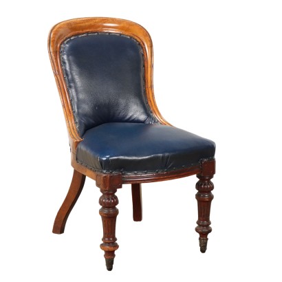 Chaise Ancienne Louis Philippe Acajou France XIXe Siècle