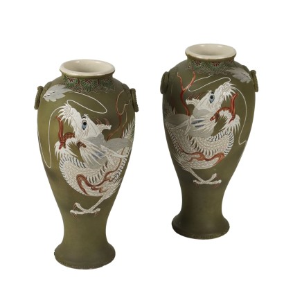 Pair of Ceramic Vases