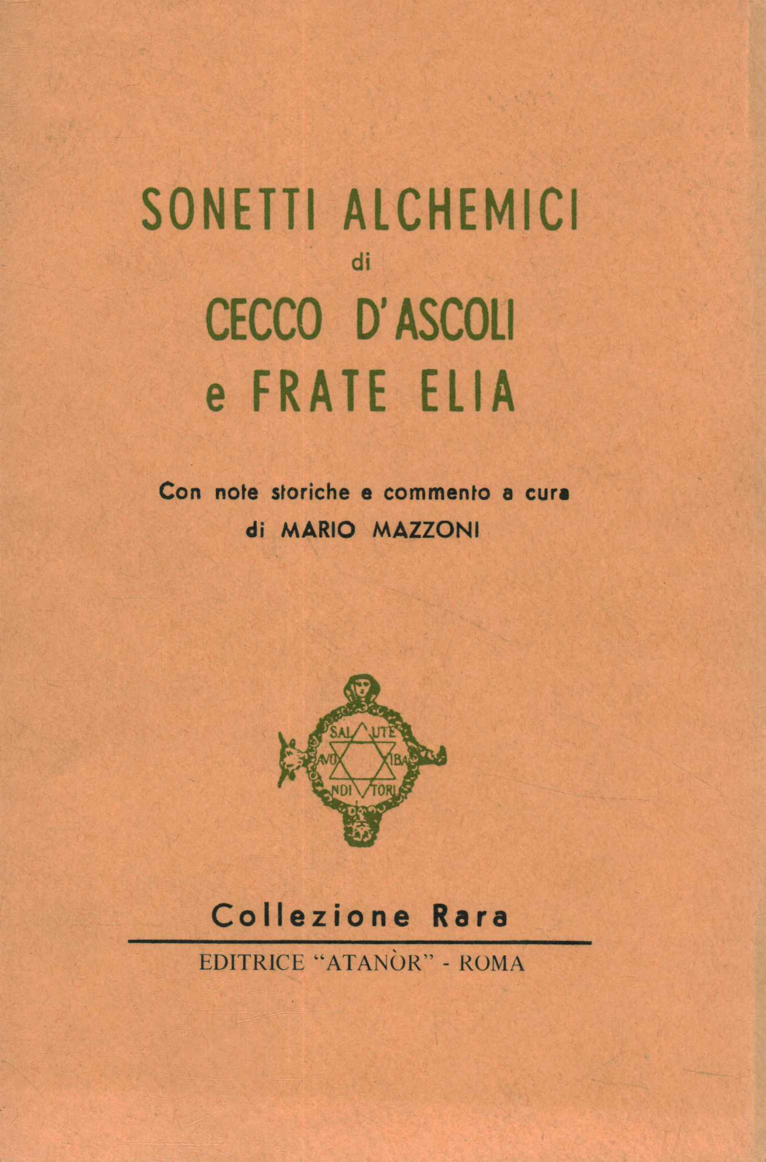 Alchemical sonnets by Cecco d'As