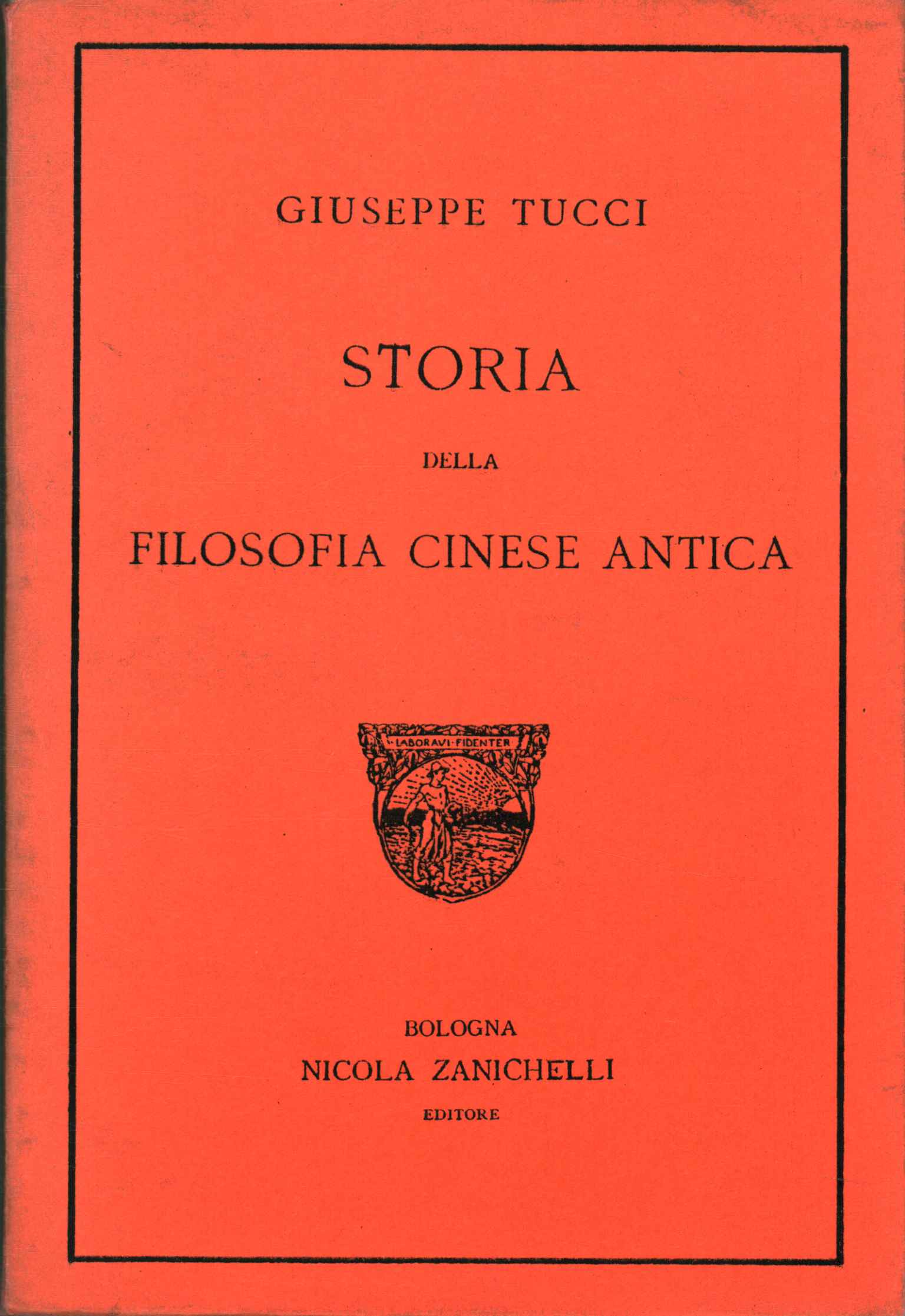 Historia de la antigua filosofía china.