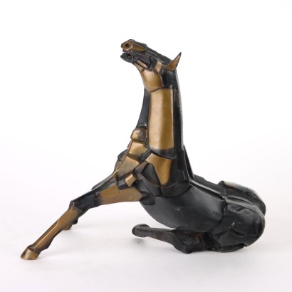 Wolmer Cantoni Bronzepferd
