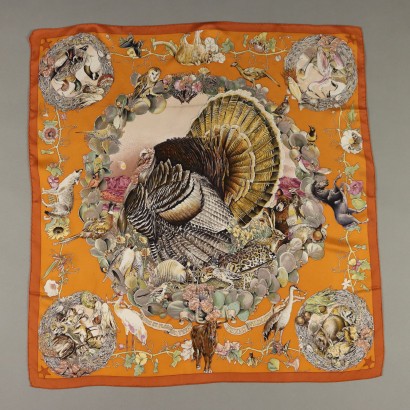 Hermes Foulard Faune et Flores du Texa