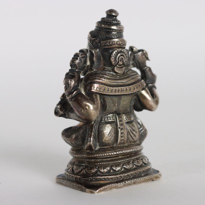 Ganesh Figure in Silver