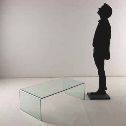 Table basse en verre