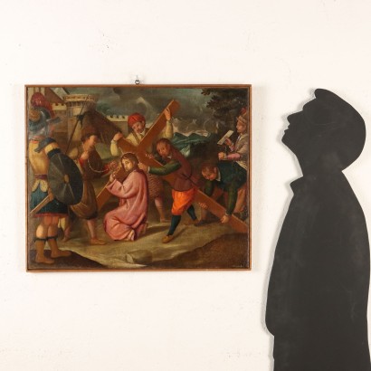 Painting of the Stations of the Cross