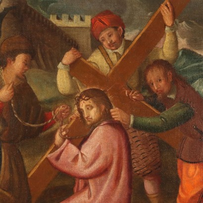 Painting of the Stations of the Cross