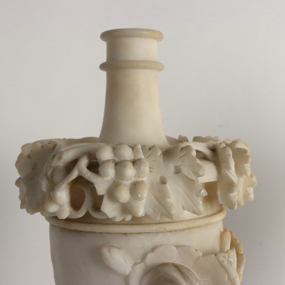 Pair of Alabaster Candlesticks