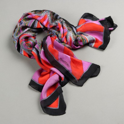 Maxi Foulard Mantero en Voile de Soie