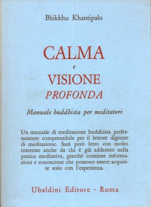 Calma e visione profonda