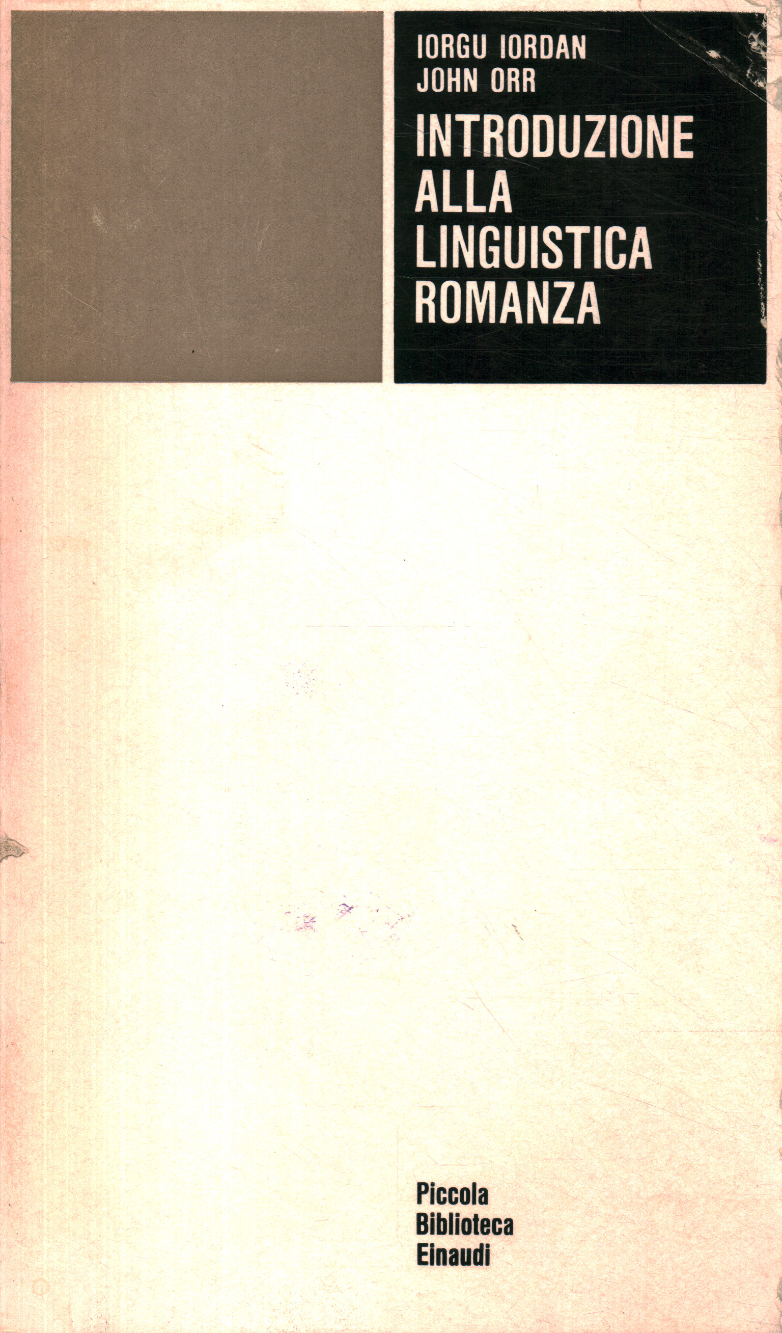 Introduzione alla linguistica romanza