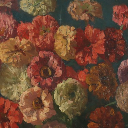 Peinture d'Adèle Bossi Carozzi,Composition florale,Adèle Bossi Carozzi,Adèle Bossi Carozzi,Adèle Bossi Carozzi