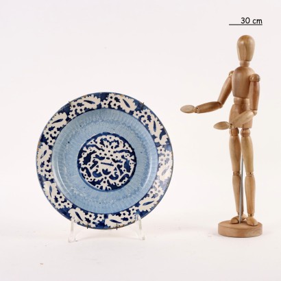 Piatto in Maiolica