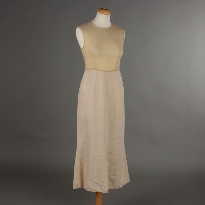 Morgane Le Fay Linen and Silk Dress