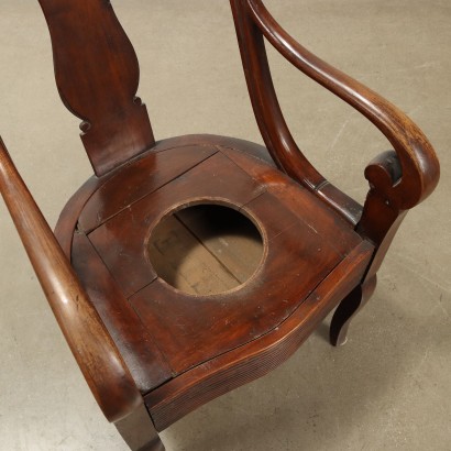 Carlo X Gondola Commode Armchair