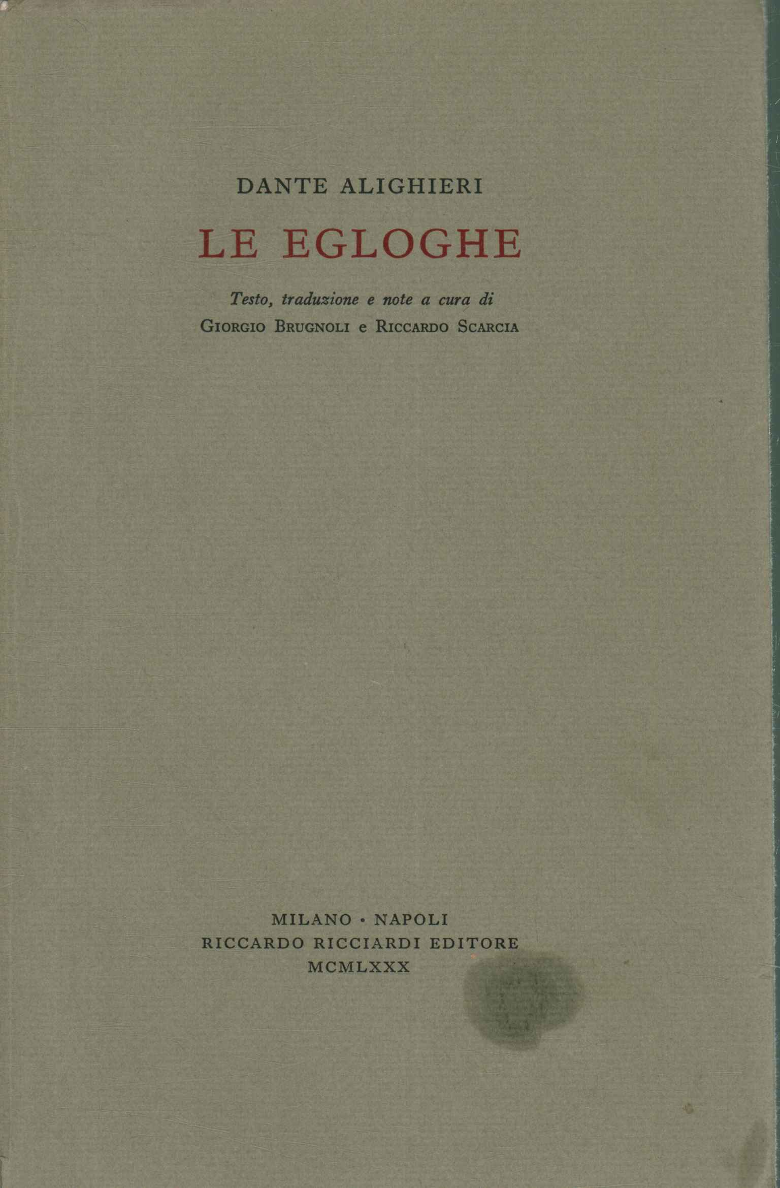 Les églogues