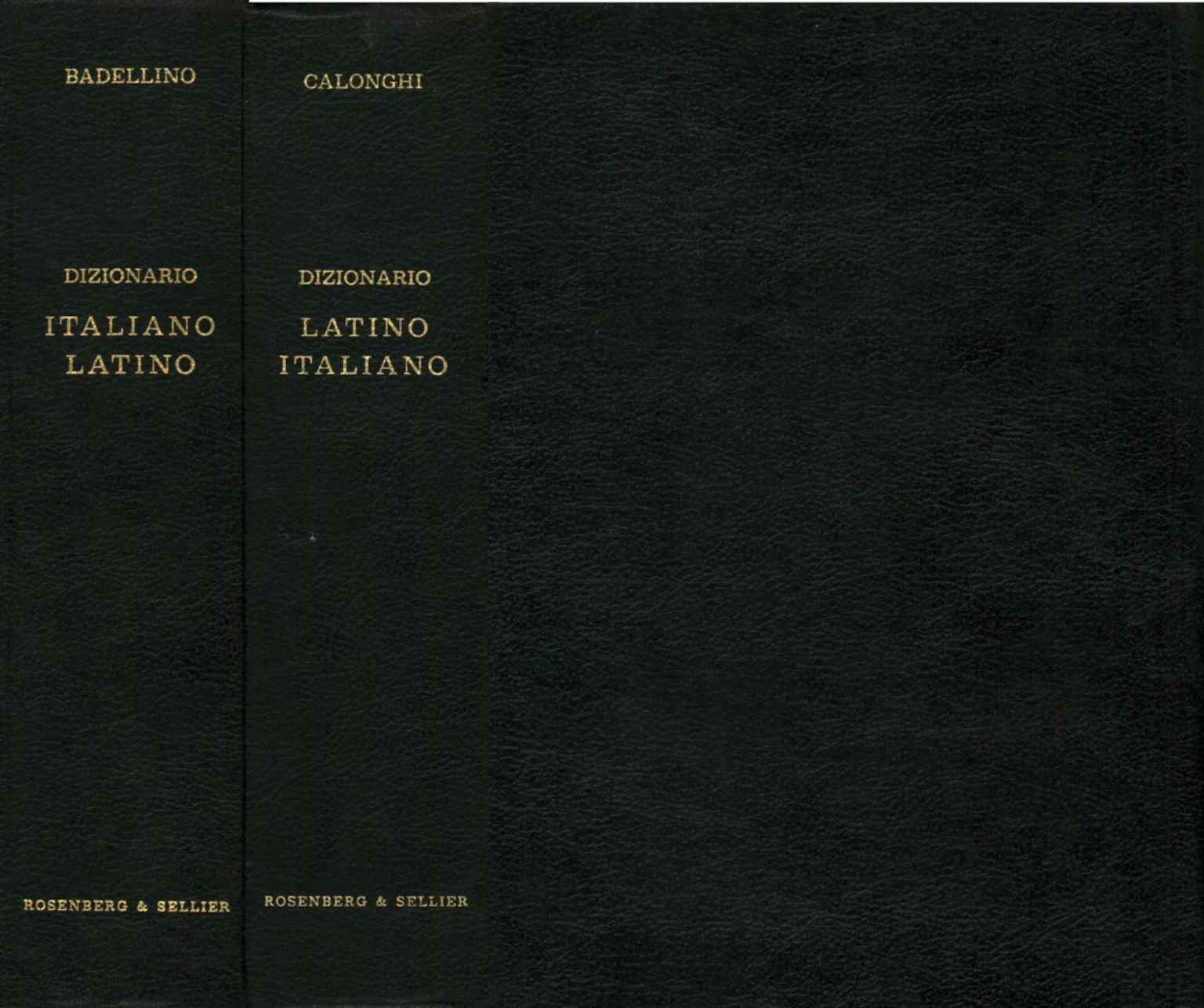 Dictionnaire de la langue latine (2 volumes)