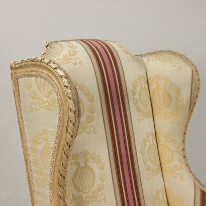 Poltrona Bergère in Stile Neoclassico