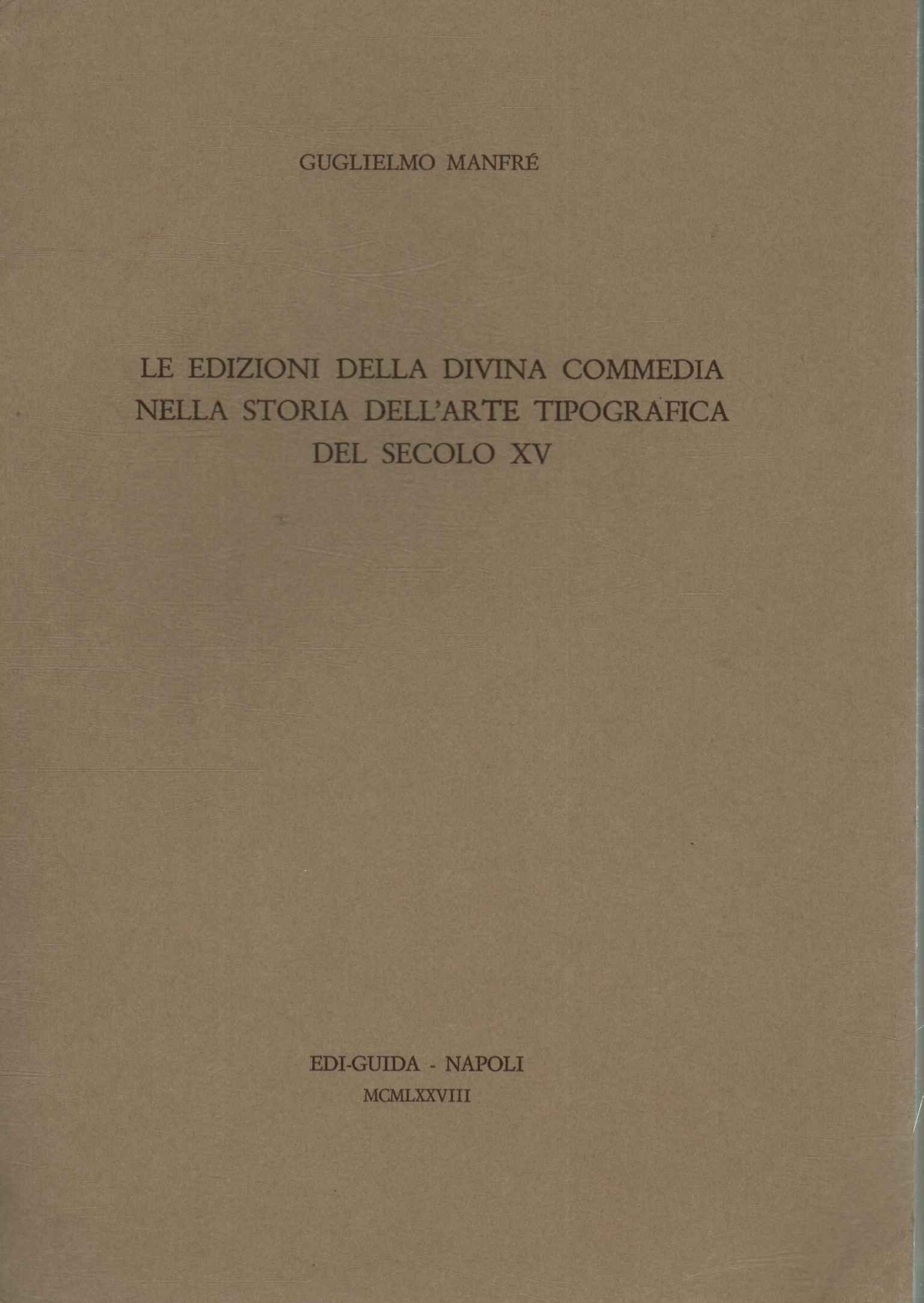 Le edizioni della Divina Commedia nella%