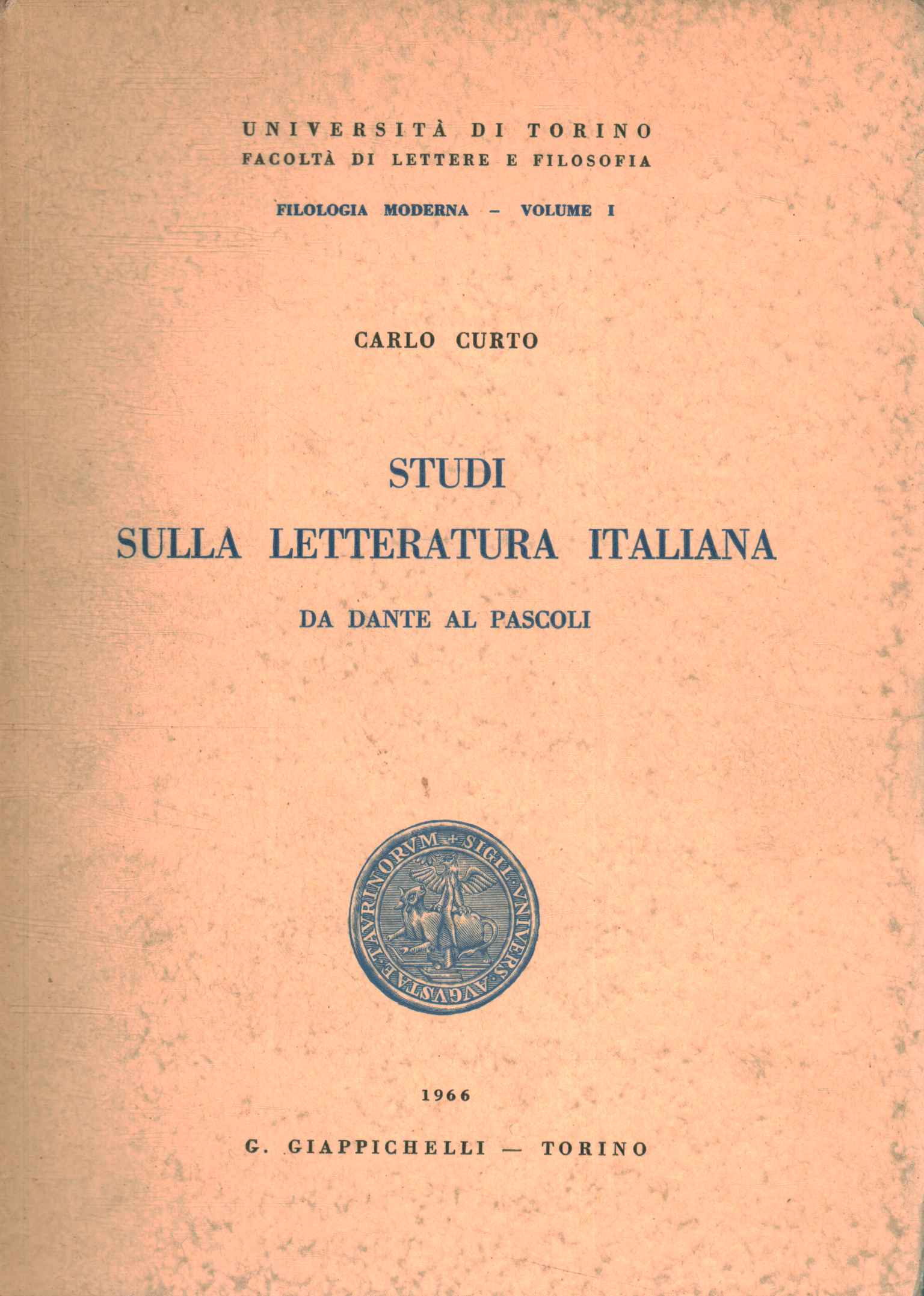 Studien zur italienischen Literatur