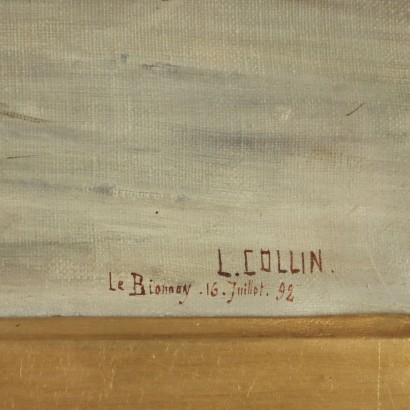 Painting by Louis-Eugène Collin,Le Bionnay,Louis-Eugène Collin,Louis-Eugène Collin,Louis-Eugène Collin,Louis-Eugène Collin