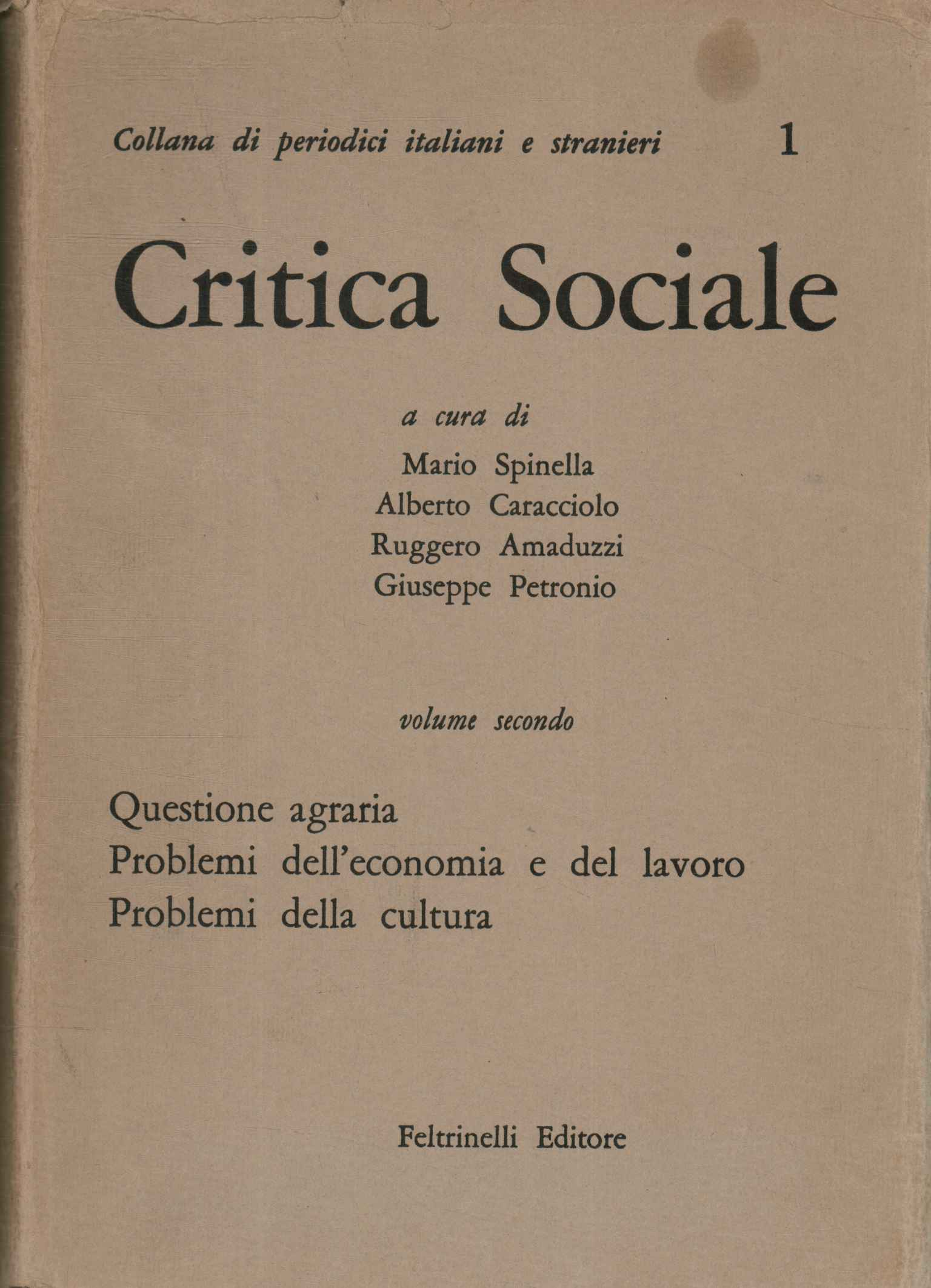 Social Criticism (Volume 2)