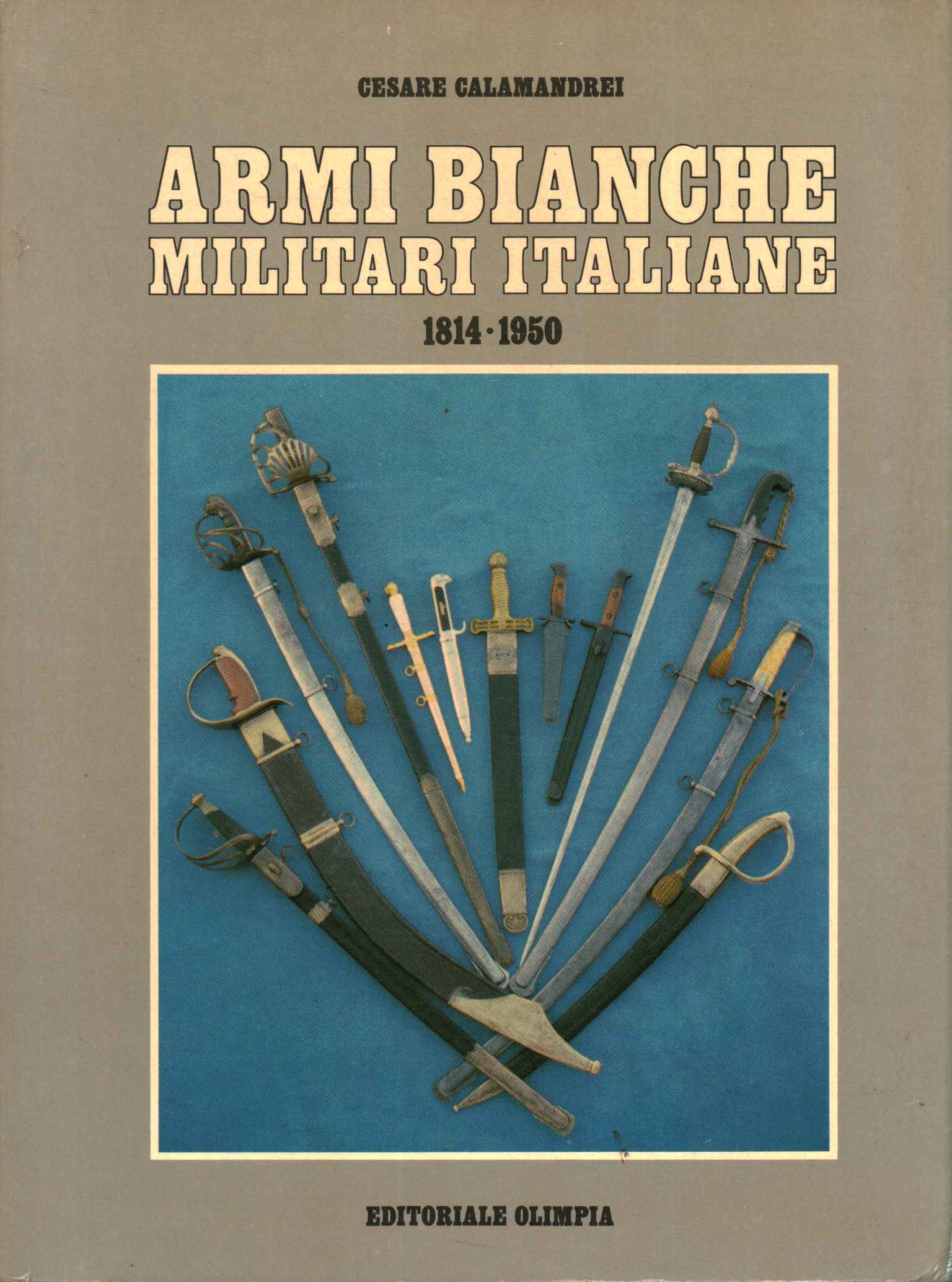 Armes de poing militaires italiennes 1814-1950