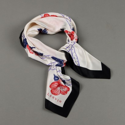 Lanvin Floral Scarf