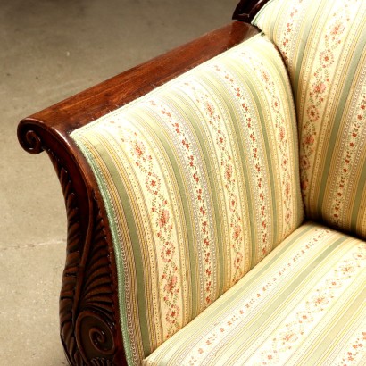 SOFA, Louis Philippe Boat Sofa