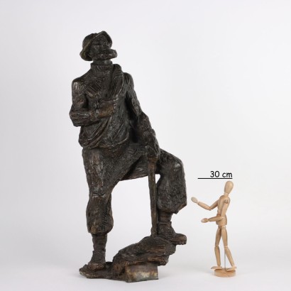 Bronze Mountaineer Sculpture