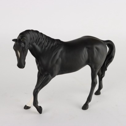 Grupo de caballos en porcelana de Beswick.