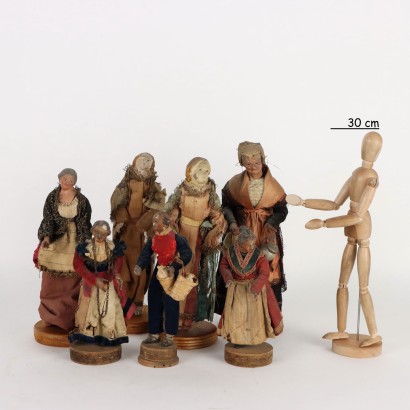 Gruppo di Figure da Presepe