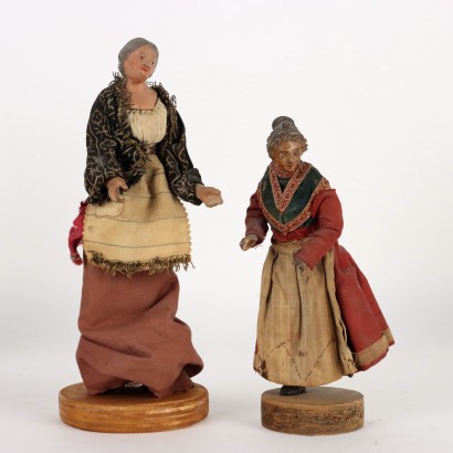 Group of Nativity Scene Figures