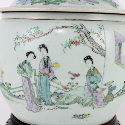 Pair of Porcelain Food Holders