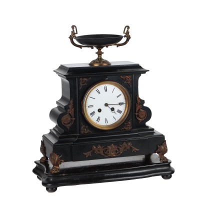 Horloge d'Appui Ancien en Bois Europe du XIXe Siècle