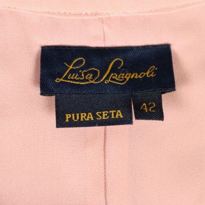 Luisa Spagnoli Blouse en soie rose