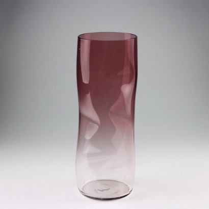 Glass Vase Barbini Murano Manufacture