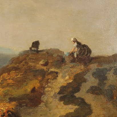 Gemälde von Felix Bovie,Landschaft mit Jägern zu Pferd,Felix Bovie,Felix Bovie,Felix Bovie,Felix Bovie,Felix Bovie,Felix Bovie