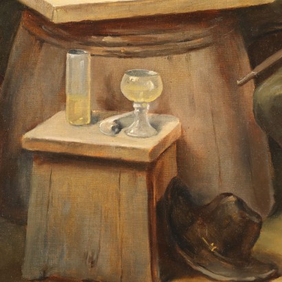 Peinture de Wilhelm Lehmann-Leonhard,Joueurs de cartes dans la taverne,Wilhelm Lehmann-Leonhard,Wilhelm Lehmann-Leonhard,Wilhelm Lehmann-Leonhard,Wilhelm Lehmann-Leonhard