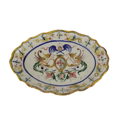 Vassoietto Ovale in Maiolica