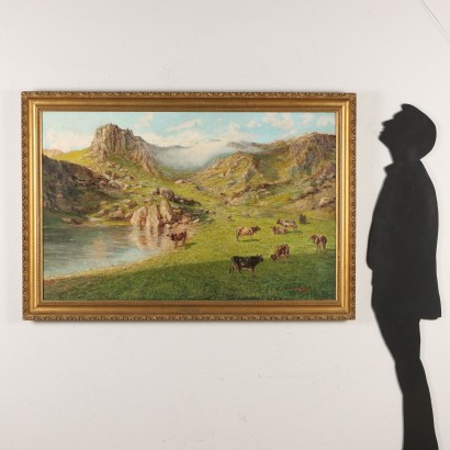 Peinture d'Oscar Casali,Alpage avec des vaches,Oscar Casali,Oscar Casali,Oscar Casali,Oscar Casali,Oscar Casali,Oscar Casali,Oscar Casali,Oscar Casali,Oscar Casali,Oscar Casali,Oscar Casali,Oscar Casali