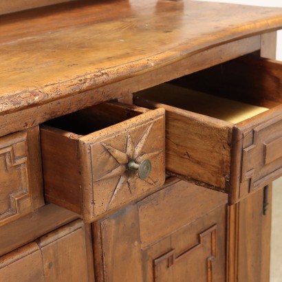 Sideboard with Plate Rack