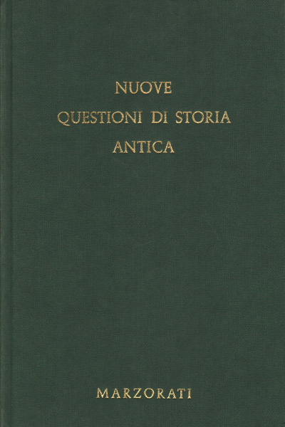 Nouvelles questions de l'histoire ancienne