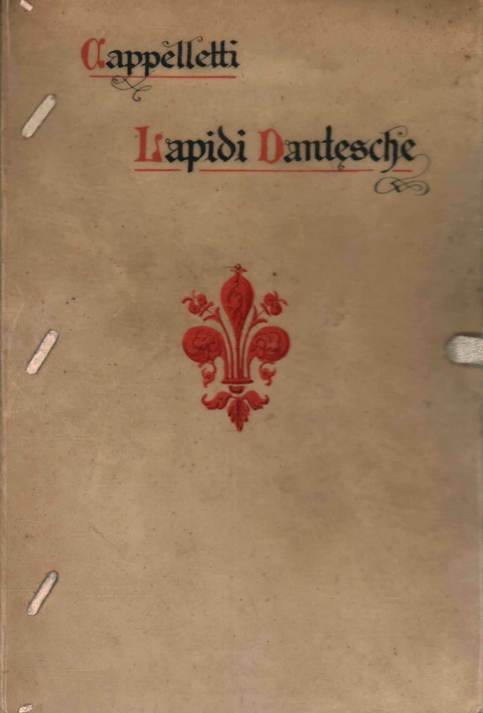 Las lápidas de Dante