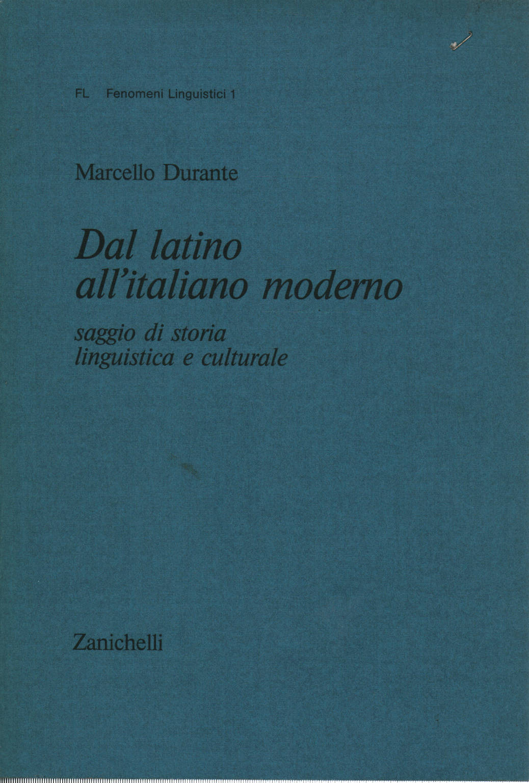 From Latin to Modern Italian