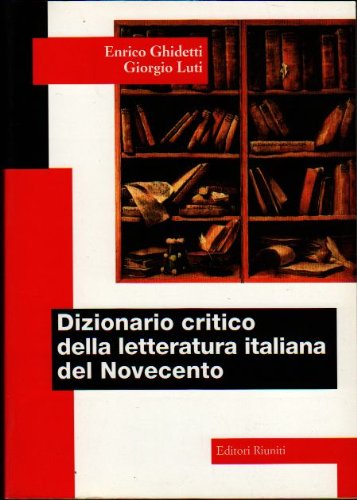 Critical Dictionary of Italian Literature