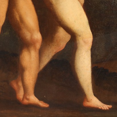 Peinture L'expulsion d'Adam et Ève