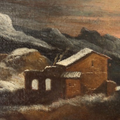 Winter Landscape Painting