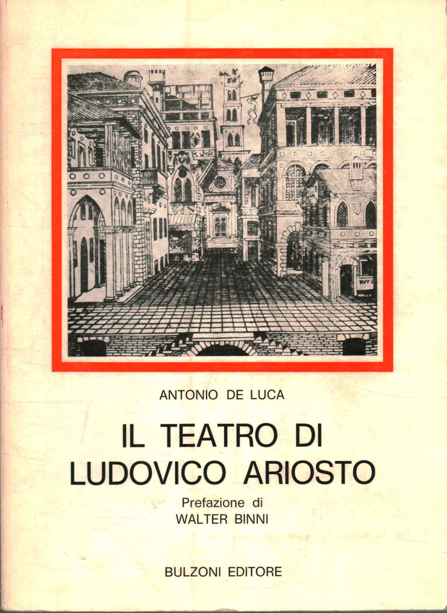 The theatre of Ludovico Ariosto